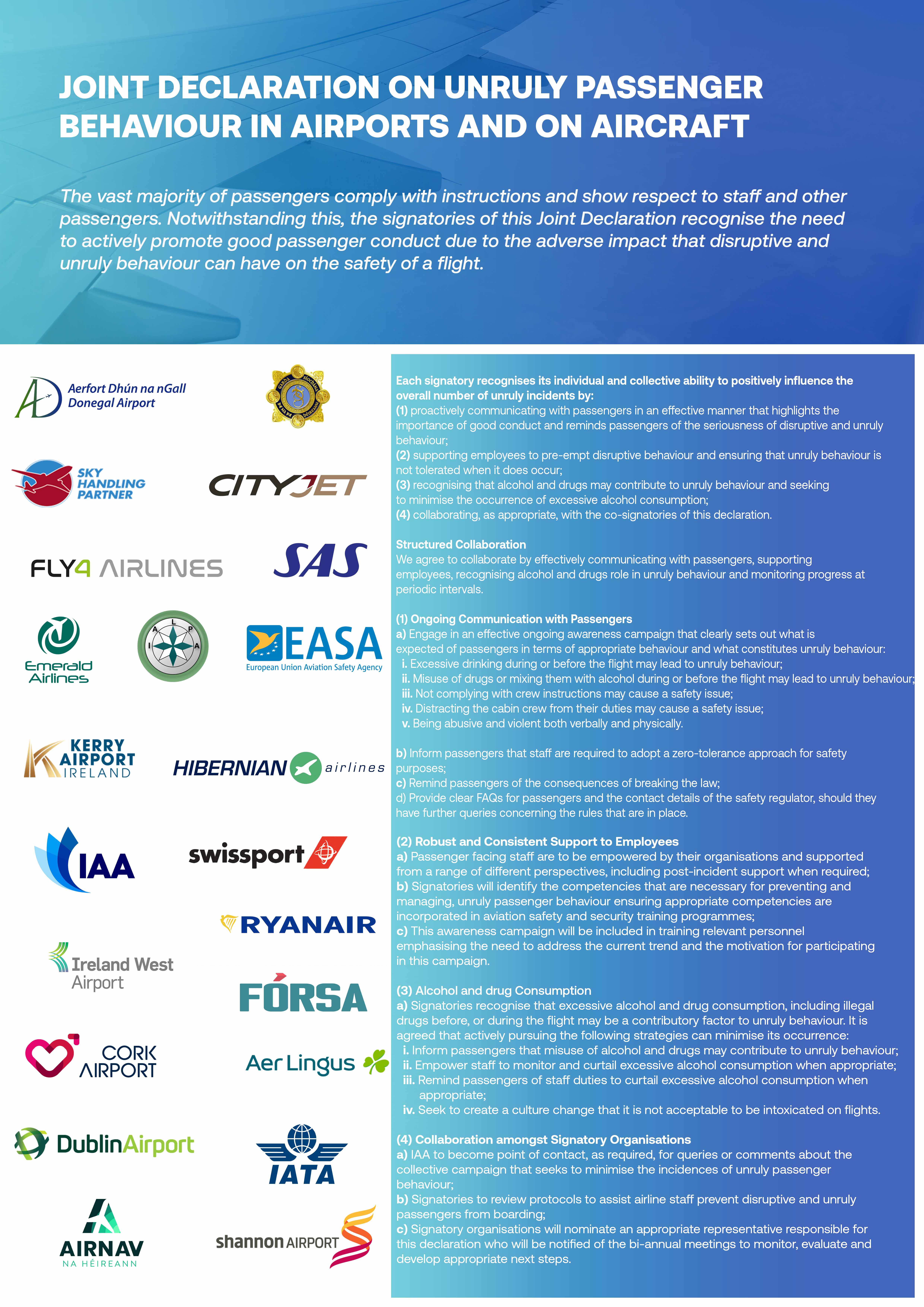 Unruly Passengers Declaration - WEB